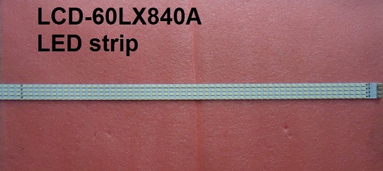 LCD-60LX531A 840A 540A 550A 765A 830A 960A LED strip SLED 2011SSP608 677MM 1 pairs=4pcs/lot 70LED